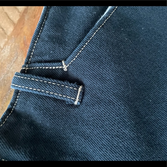 J Crew Denim Fringe Hem Shorts Indigo. - Picture 2 of 4